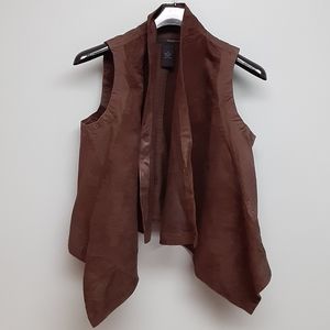 CALVIN KLEIN JEANS 《Open Draped Vest》